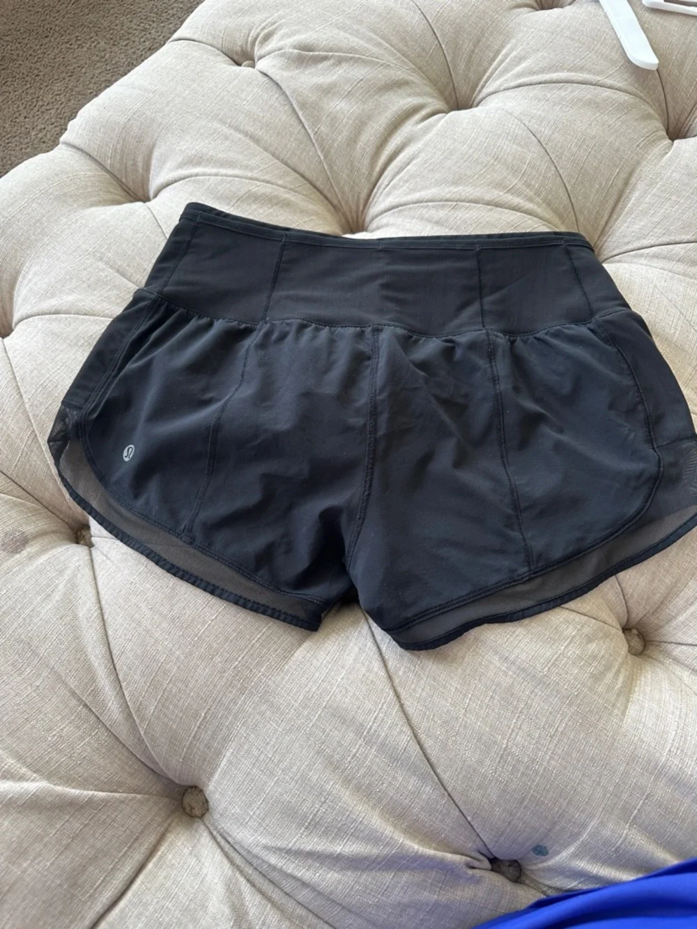 lululemon athletica Black Women's Athletic Shorts with Side Pockets
